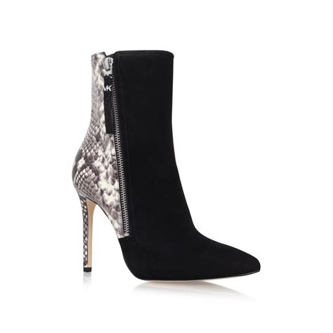 michael kors dawson leather boots|michael kors ankle boots women.